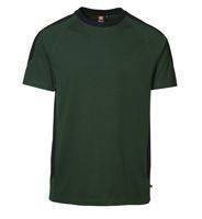 Pro wear t-shirt contrast bottle green