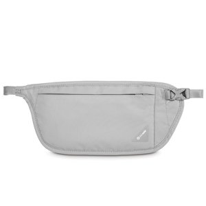 RFID Pacsafe Coversafe V100 waist wallet - gray.