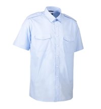 Shirt short sleeve Light Blue brand ID, blue