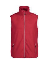 Sleeveless Sideflip jacket by Printer Red Flag - Red.