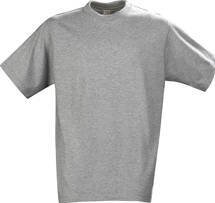 T-Shirt Jr Heavy-T Color & White by Printer - Gray