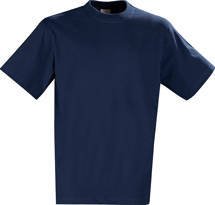 T-Shirt Jr Heavy-T Color & White by Printer brand - Navy Blue.