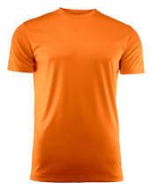 T-Shirt Run by Printer Red Flag - Orange.
