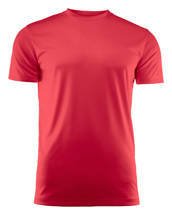 T-Shirt Run by Printer Red Flag - Red.