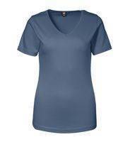 T-shirt- ID INTERLOCK V-REC weave, Blue