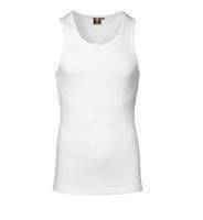 T -shirt RIB 1x1 brand ID, white