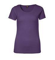 T-shirt with ID stretch, purple