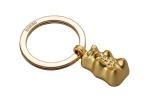 TROIKA keychain for keys haribo goldbär gold.