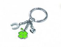 TROIKA keyring lucky charm ''clover''.