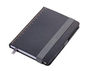 TROIKA slimpad a6 notebook - black