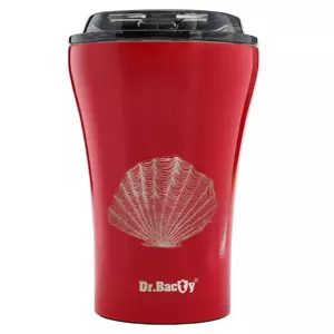 Thermal coffee mug Dr. Bacty Apollo Shell - Red