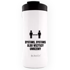 Thermal mug Dr. Bacty Notus distance - white