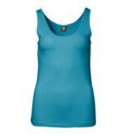 Top with ID stretch, turquoise