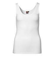 Top with ID stretch, white