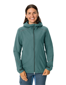 Vaude Yaras IV women's sports rain jacket - Green