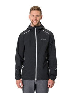 Vaude Yaras men's sports rain jacket - Black
