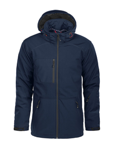 Winter jacket of the Softshell Mount Wall D.A.D type - Navy Blue.