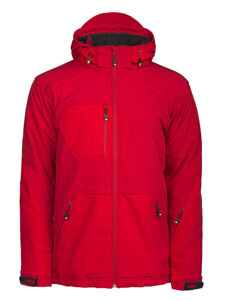 Winter jacket of the Softshell Mount Wall D.A.D type - Red.