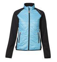 Woman Cool Down Jacket Aqua