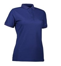 Women's ACTIVE NAVY POLO T -shirt, ID, navy blue