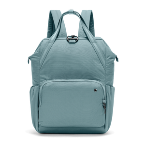 Women's anti-theft backpack Pacsafe Citysafe CX Econyl - mint green