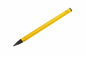 multifunctional pencil TROIKA construction endless - yellow.