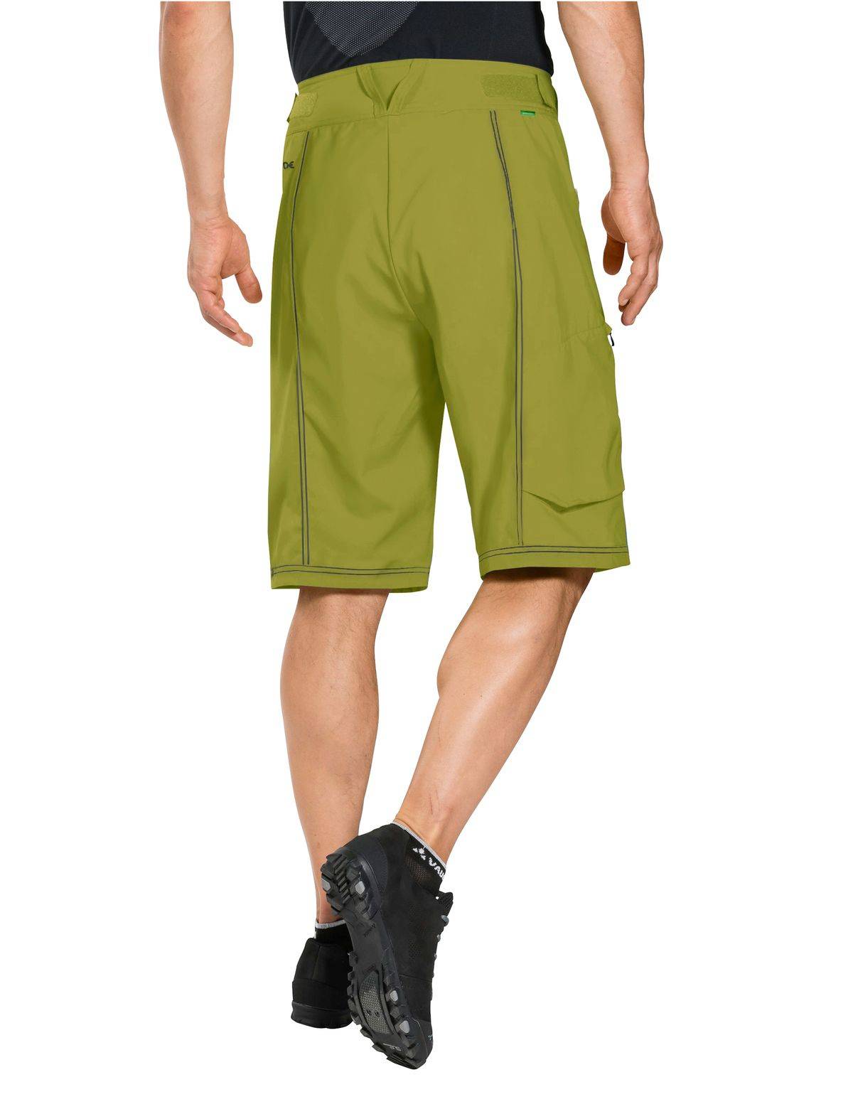 Men's bicycle shorts with Vaude Ledro insole - green Green | BRANDS \ VAUDE  \ MEN'S CYCLING CLOTHING | Red Bird Dystrybutor Markowe Gadżety i odzież  reklamowa