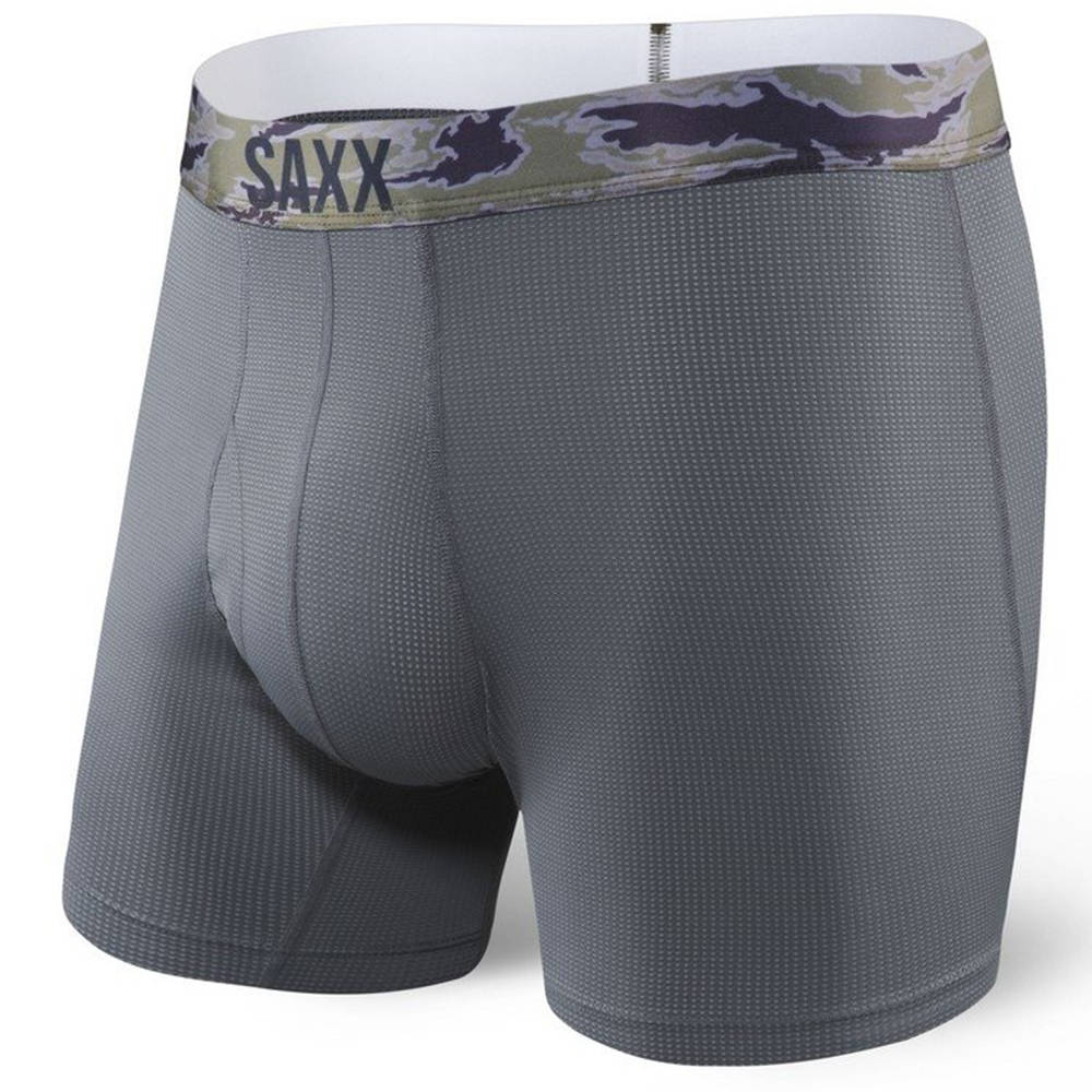 Men s trekking sport boxer briefs with fly SAXX QUEST 2.0 Boxer