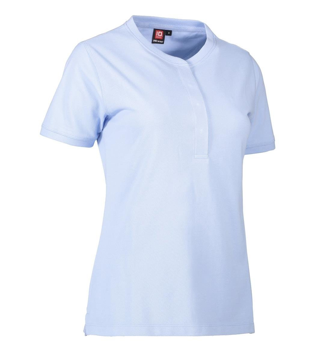 PRO wear Care Women's Light blue polo shirt by ID, Blue Graphite
