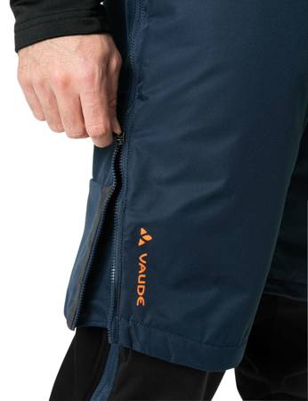 2 in 1 Multi -season Men's sports pants Vaude Moab - navy blue