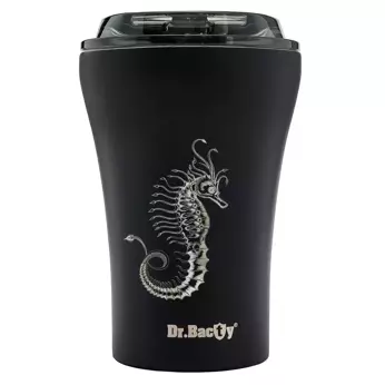A mug with print Dr. Bacty Apollo for diver - black