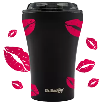 A multiple -use cup of Dr. Bacty Apollo for a woman - black