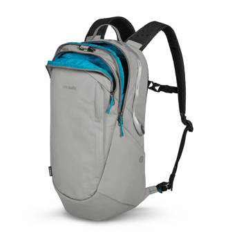 Anti-theft 25L Pacsafe ECO CX Econyl® travel backpack - grey