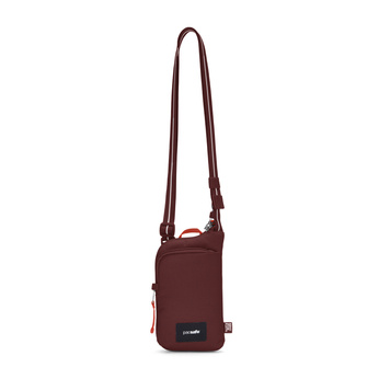 Anti-theft Pacsafe GO shoulder bag - burgundy