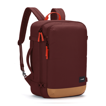 Anti-theft cabin backpack Pacsafe Go 34 l - burgundy