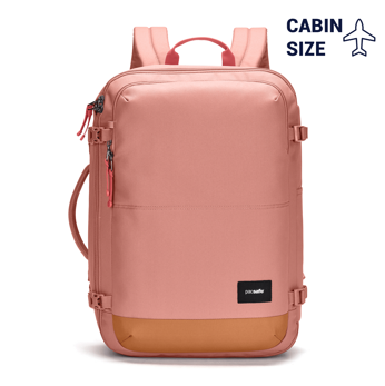 Anti-theft cabin backpack Pacsafe Go 34 l - pink