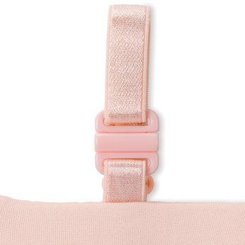 Anti-theft pouch attached to a bra - Pacsafe Coversafe S25 - pink.