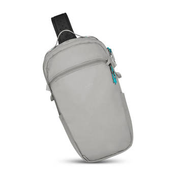 Anti-theft sling backpack Pacsafe ECO 12L - gray made of econyl.