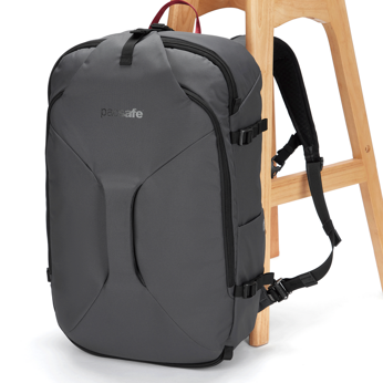 Anti-theft travel backpack Pacsafe EXP45 - dark gray