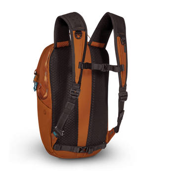 Anti-theft urban backpack 18l Pacsafe ECO Econyl® - orange