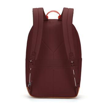 Anti-theft urban backpack Pacsafe Go 25 l - burgundy