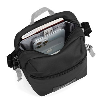 Antitheft Pacsafe Go Crossbody Bag - Black