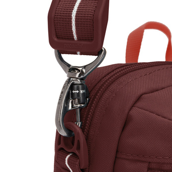 Antitheft Pacsafe Go Crossbody Bag - Burgundy