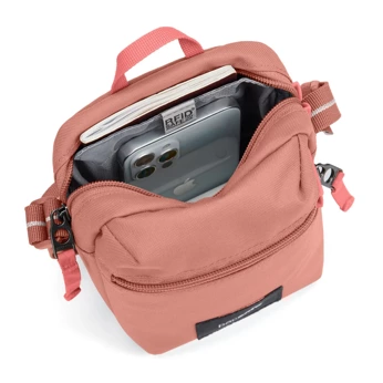 Antitheft Pacsafe Go Crossbody Bag - Pink