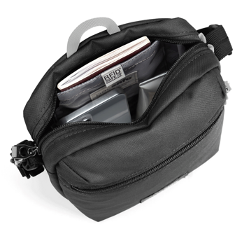 Antitheft Pacsafe Go Shoulder Bag - Black