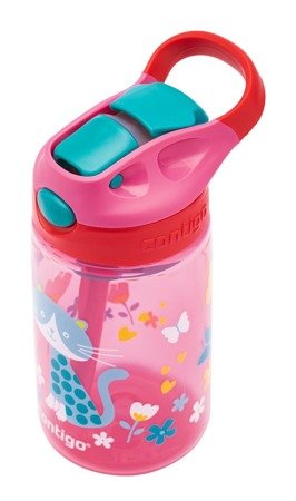 Children's Bottle - Contigo Gizmo Flip 420ml Kids Mug - Cherry Cat