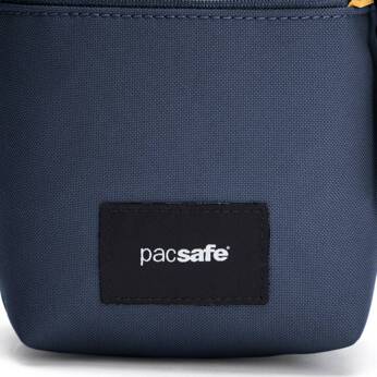 City anti-theft shoulder bag Pacsafe Go - navy blue