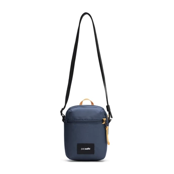 City anti-theft shoulder bag Pacsafe Go - navy blue