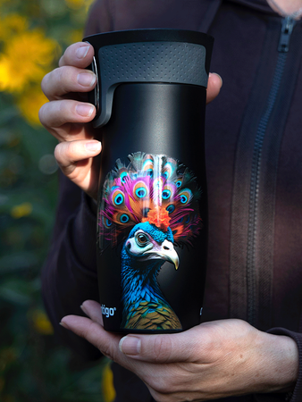 Contigo West Loop 2.0 thermal mug 470ml - Peacock Eye