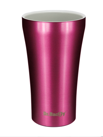 Dr.Bacty Apollo 2.0 360 ml ‘Bull’ thermal coffee mug - Pink